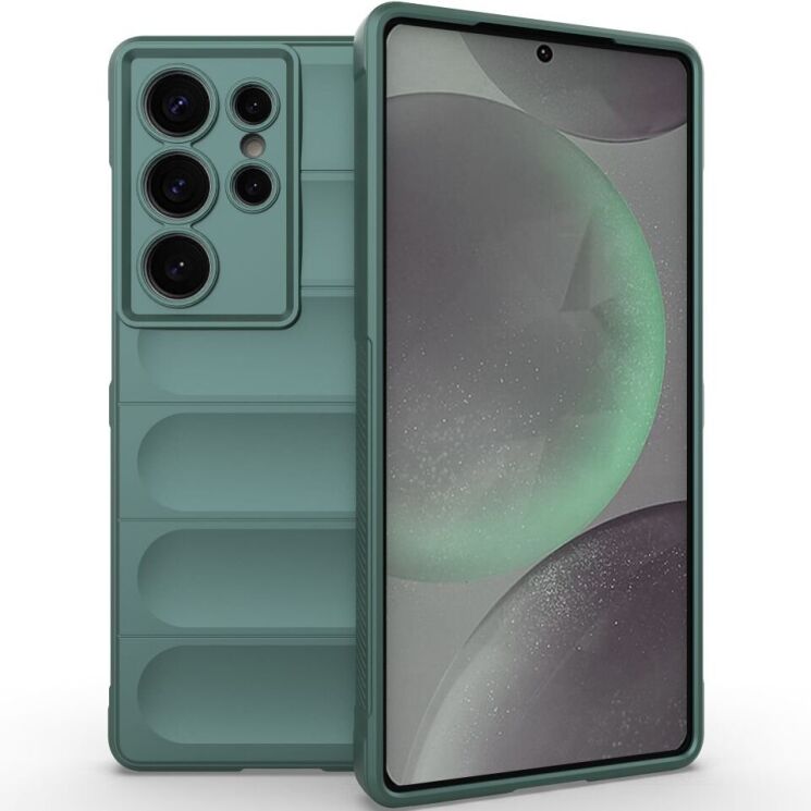 Захисний чохол Deexe Terra Case для Samsung Galaxy S25 Ultra (S938) - Green: фото 1 з 6