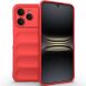 Силіконовий (TPU) чохол Deexe Terra Case для TECNO Spark 40 - Red (402610R). Фото 1 з 9