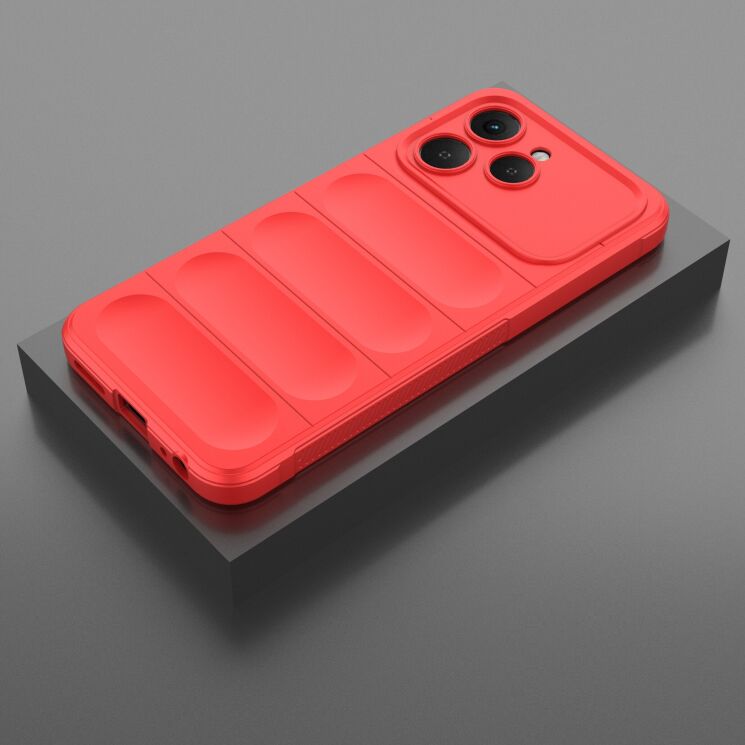 Силіконовий (TPU) чохол Deexe Terra Case для TECNO Spark 40 - Red: фото 5 з 9