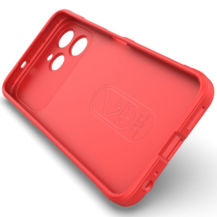 Силіконовий (TPU) чохол Deexe Terra Case для TECNO Spark 40 - Red: фото 3 з 9