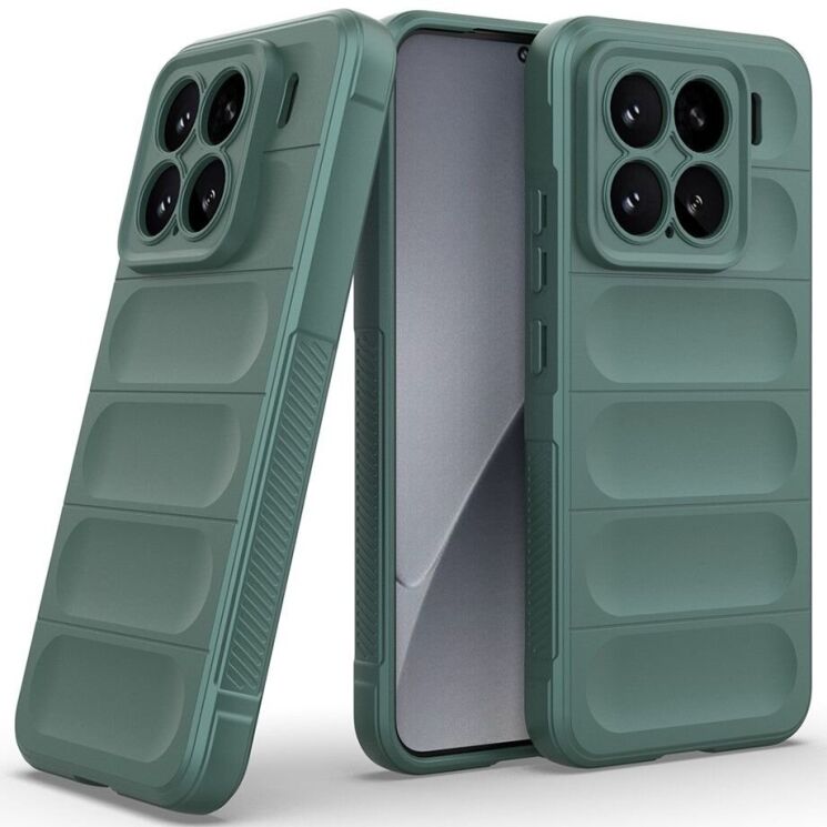 Защитный чехол Deexe Terra Case для Xiaomi 15 - Green: фото 2 из 6