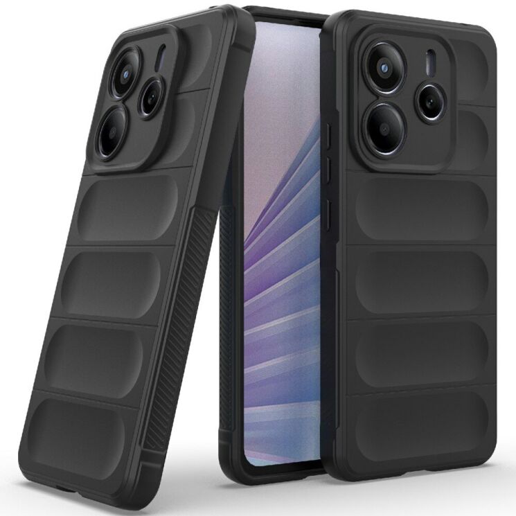 Защитный чехол Deexe Terra Case для Xiaomi Redmi Note 14 5G - Black: фото 2 из 10