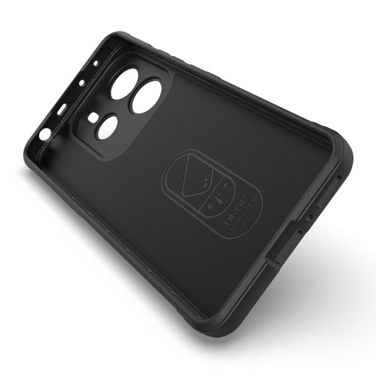 Защитный чехол Deexe Terra Case для Xiaomi Redmi Note 14 5G - Black: фото 3 из 10