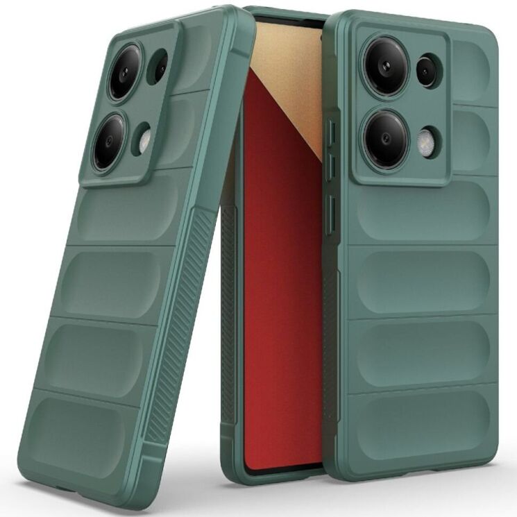 Защитный чехол Deexe Terra Case для Xiaomi Redmi Note 14S - Green: фото 2 из 6