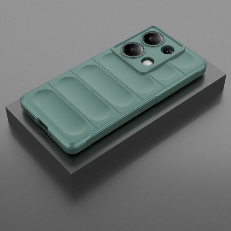 Защитный чехол Deexe Terra Case для Xiaomi Redmi Note 14S - Green: фото 3 из 6