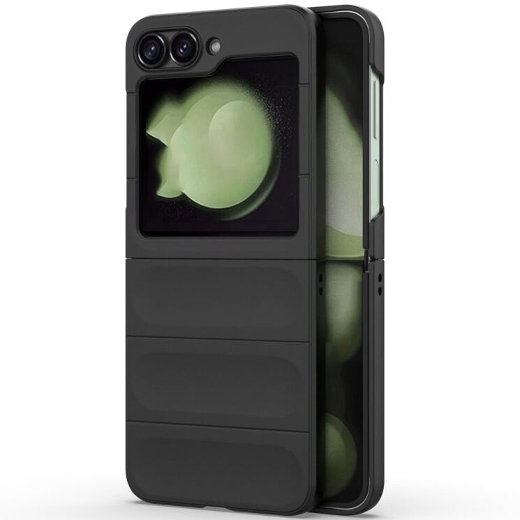 Защитный чехол Deexe Terra Case (FF) для Samsung Galaxy Flip 6 - Black: фото 2 из 8