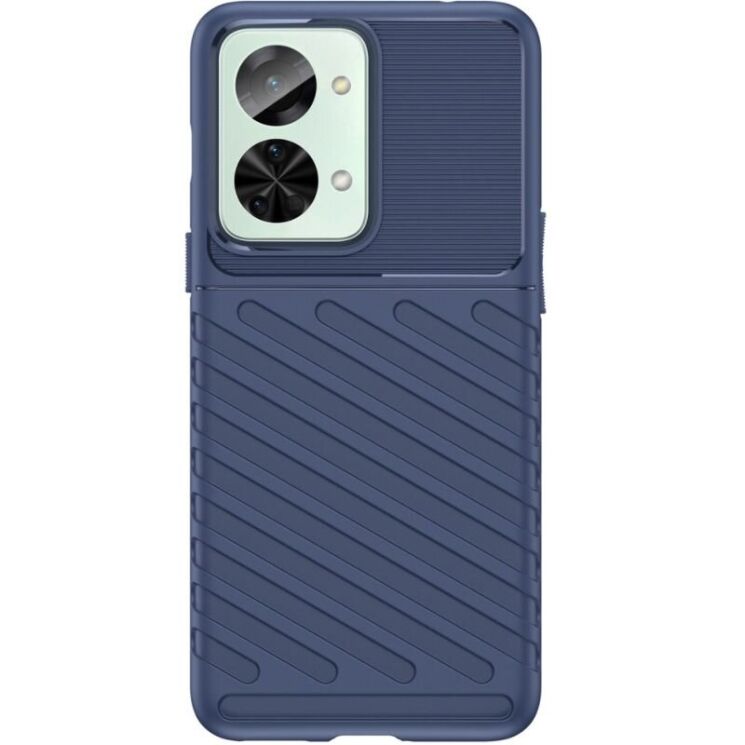 Захисний чохол Deexe Thunder Series для OnePlus Nord 2T - Blue: фото 2 з 12