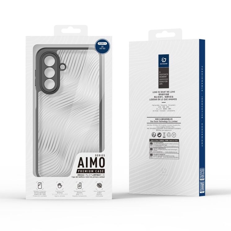 Защитный чехол DUX DUCIS Aimo Series для Samsung Galaxy A27 (A276) - Black (408606B) Защитный чехол DUX DUCIS Aimo Series для Samsung Galaxy A27 (A276) - Black: фото 10 из 11