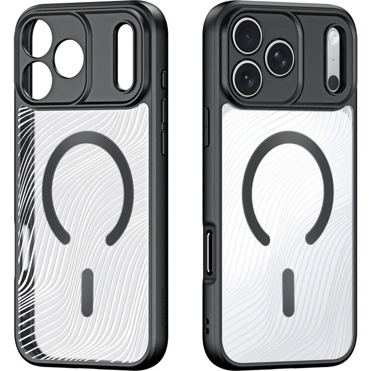 Захисний чохол DUX DUCIS Aimo Series Magnetic (FP) для iPhone 18 Pro Max / 17 Pro Max - Black (423858B) Захисний чохол DUX DUCIS Aimo Series Magnetic (FP) для iPhone 18 Pro Max / 17 Pro Max - Black: фото 2 з 9