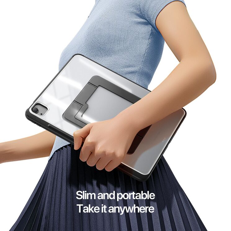 Захисний чохол DUX DUCIS Axis Series для iPad Air 13 M3/M2 (2025/2024) - Black: фото 11 з 14