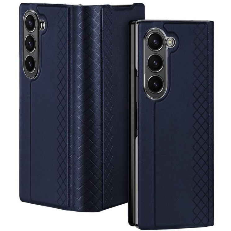 Защитный чехол DUX DUCIS Bril Series для Samsung Galaxy Fold 6 - Blue: фото 2 из 13