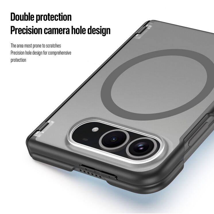 Захисний чохол Dux Ducis Expn Series Magnetic (FF) для iPhone Duo - Dark Cherry: фото 8 з 12