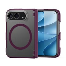 Захисний чохол Dux Ducis Expn Series Magnetic (FF) для iPhone Duo - Dark Cherry: фото 1 з 12