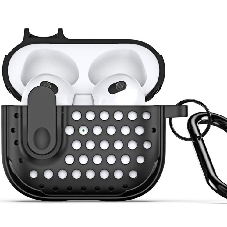Защитный чехол DUX DUCIS PECM Series для Apple AirPods Pro - Black: фото 1 из 19