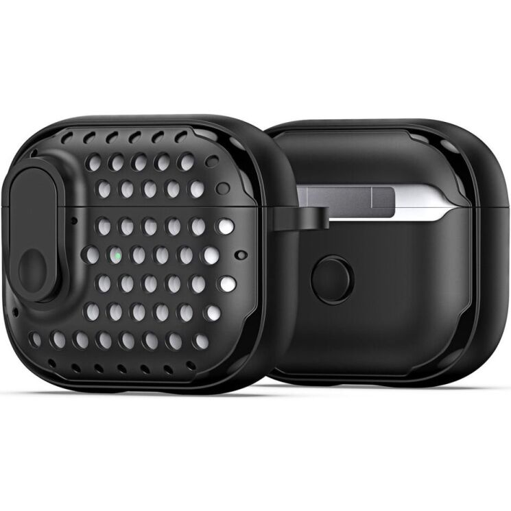 Защитный чехол DUX DUCIS PECM Series для Apple AirPods Pro - Black: фото 2 из 19