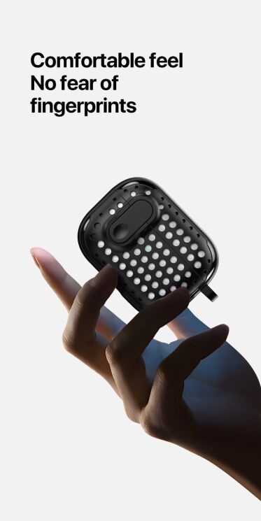 Защитный чехол DUX DUCIS PECM Series для Apple AirPods Pro - Black: фото 8 из 19
