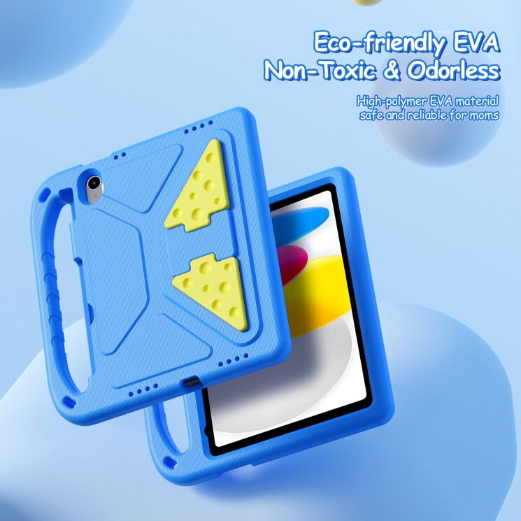 Защитный чехол DUX DUCIS Puff Series для Apple iPad 10.9 (2022) / iPad 11 (2025) - Blue: фото 4 из 9
