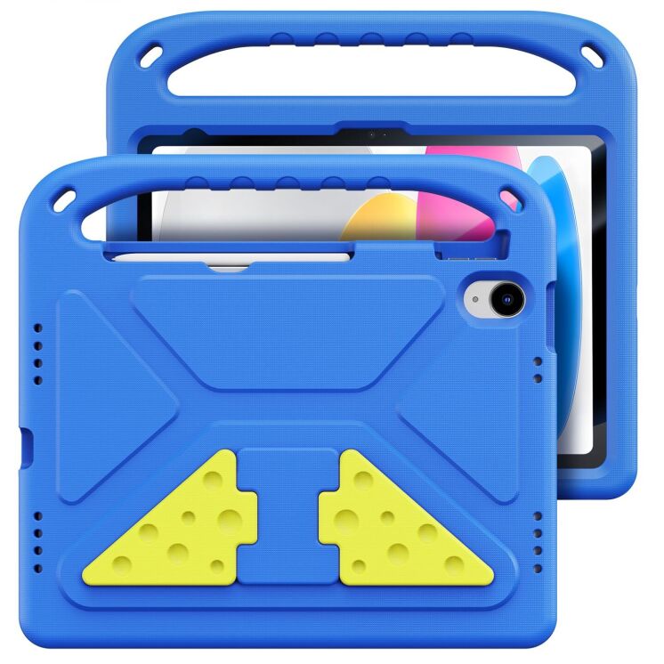Защитный чехол DUX DUCIS Puff Series для Apple iPad 10.9 (2022) / iPad 11 (2025) - Blue: фото 2 из 9