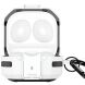 Захисний чохол DUX DUCIS SECF Series для Samsung Galaxy Buds Live / Buds Pro / Buds 2 / Buds 2 Pro / Buds FE - White (267831W). Фото 2 з 11
