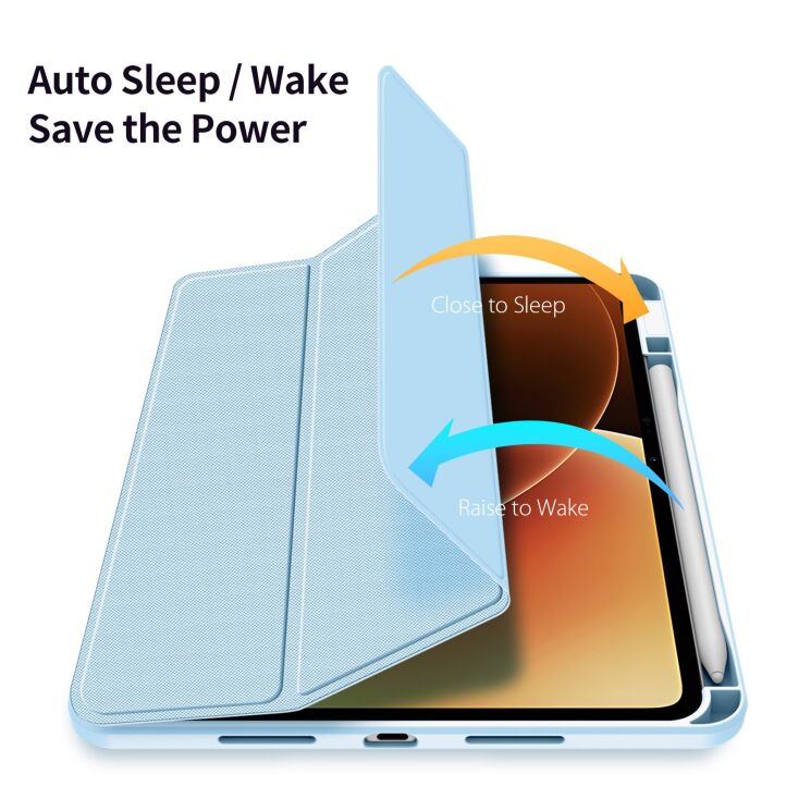 Захисний чохол DUX DUCIS TOBY Series для Xiaomi Pad 8 Pro / Pad 8 / Pad 7 Pro / Pad 7 - Pink: фото 8 з 11
