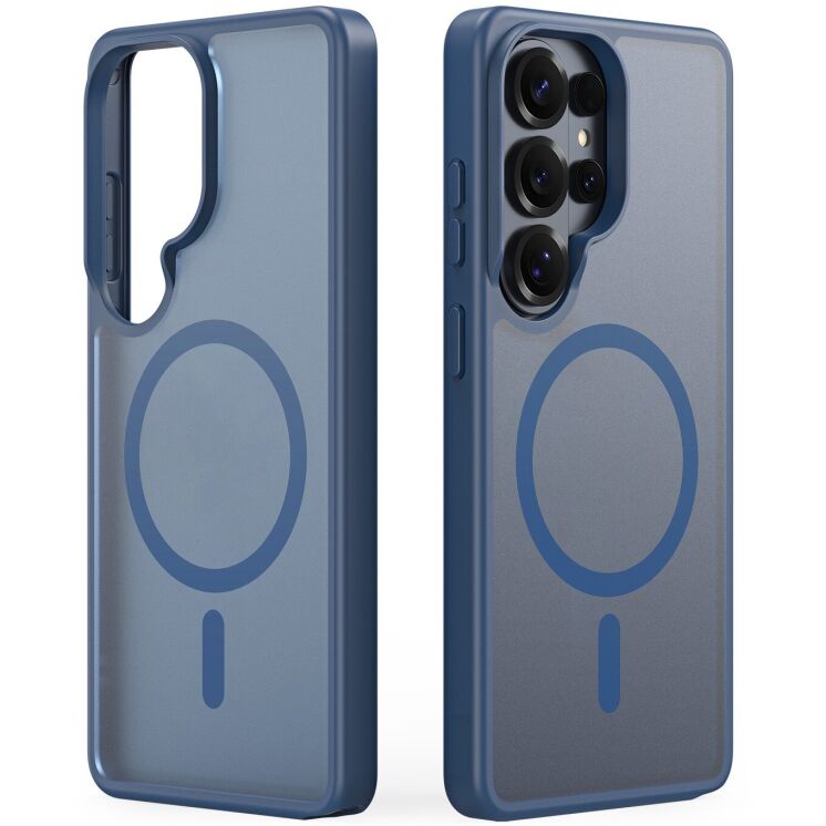 Защитный чехол DUX DUCIS Yind Series MagSafe для Samsung Galaxy S26 Ultra - Dark Blue: фото 2 из 10