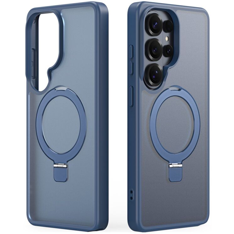 Защитный чехол DUX DUCIS Yind Series Stand для Samsung Galaxy S26 Ultra - Dark Blue: фото 2 из 11