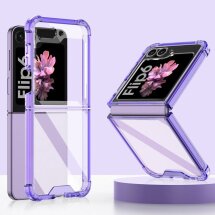 Защитный чехол GKK AirBag для Samsung Galaxy Flip 6 - Transparent Purple: фото 1 из 7