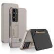 Защитный чехол GKK Card Holder для Samsung Galaxy S25 (S931) - Titanium Grey (372323H)