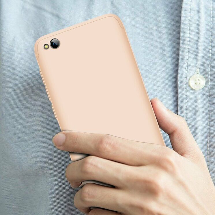 Защитный чехол GKK Double Dip Case для Xiaomi Redmi Go - Gold: фото 4 из 10