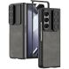Защитный чехол GKK Leather Shell для Samsung Galaxy Fold 5 - Grey (332514H). Фото 1 из 12