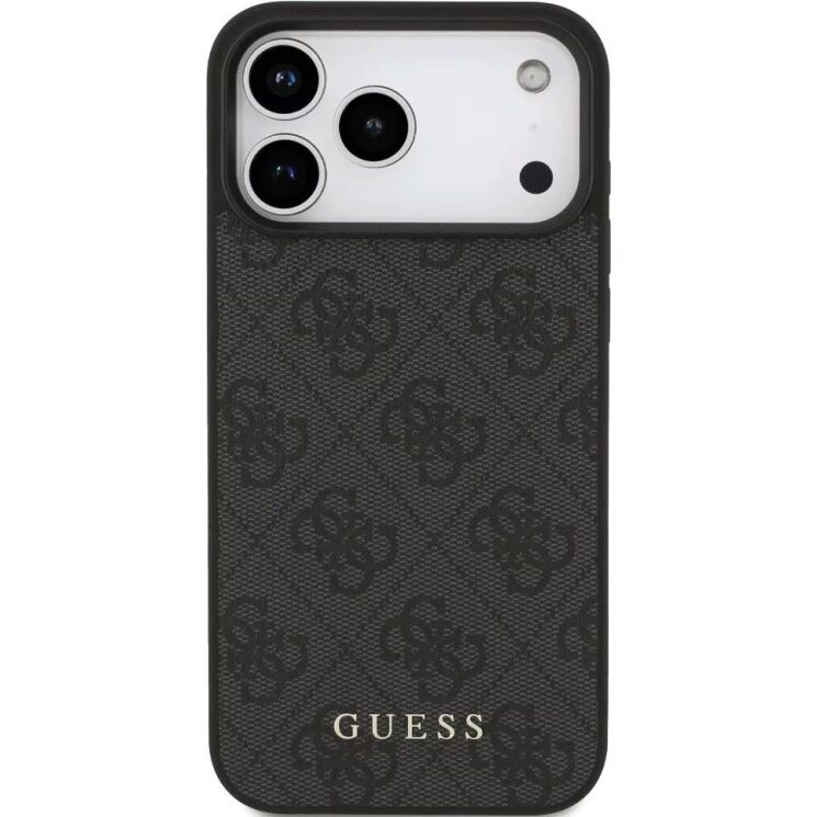 Захисний чохол Guess 4G Classic для iPhone 18 Pro / 17 Pro (GUHCP18LG4GFGR) - Black: фото 2 з 7