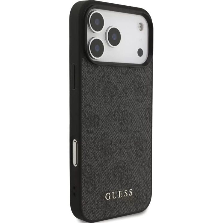 Захисний чохол Guess 4G Classic для iPhone 18 Pro / 17 Pro (GUHCP18LG4GFGR) - Black: фото 3 з 7
