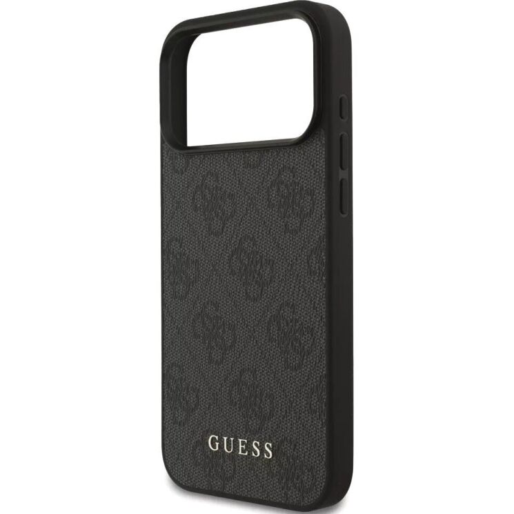 Захисний чохол Guess 4G Classic для iPhone 18 Pro / 17 Pro (GUHCP18LG4GFGR) - Black: фото 5 з 7