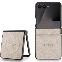 Захисний чохол Guess 4G Classic MagSafe для Samsung Galaxy Flip 7 (GUHMZF7P4MSEGCP) - Pink: фото 1 з 8