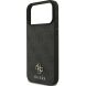 Захисний чохол Guess 4G Small Classic Logo MagSafe для iPhone 17 Pro Max (GUHMP17XP4SM4MK) - Black (402884B). Фото 6 з 8