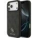 Захисний чохол Guess 4G Small Classic Logo MagSafe для iPhone 17 Pro Max (GUHMP17XP4SM4MK) - Black (402884B). Фото 1 з 8