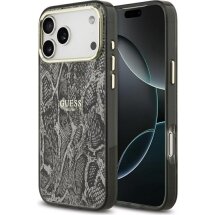 Защитный чехол Guess Python Pattern MagSafe для iPhone 17 Pro Max (GUHMP17XHIMPYGK) - Black: фото 1 из 7