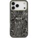 Защитный чехол Guess Python Pattern MagSafe для iPhone 17 Pro Max (GUHMP17XHIMPYGK) - Black (411146B). Фото 3 из 7