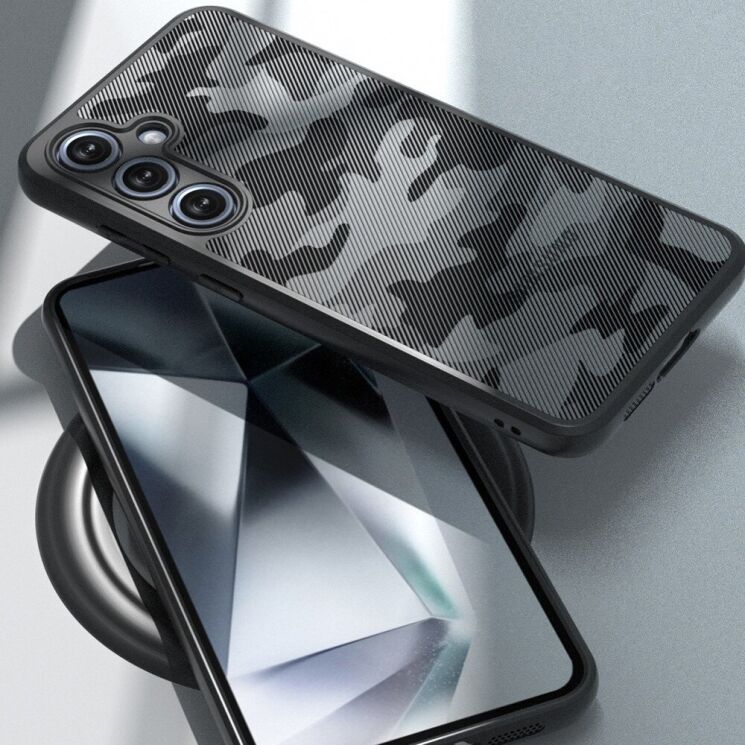 Защитный чехол IBMRS Military для Samsung Galaxy S24 FE (S721) - Artistic Camouflage: фото 2 из 6