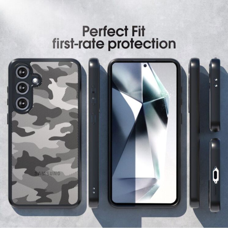 Защитный чехол IBMRS Military для Samsung Galaxy S24 FE (S721) - Artistic Camouflage: фото 6 из 6