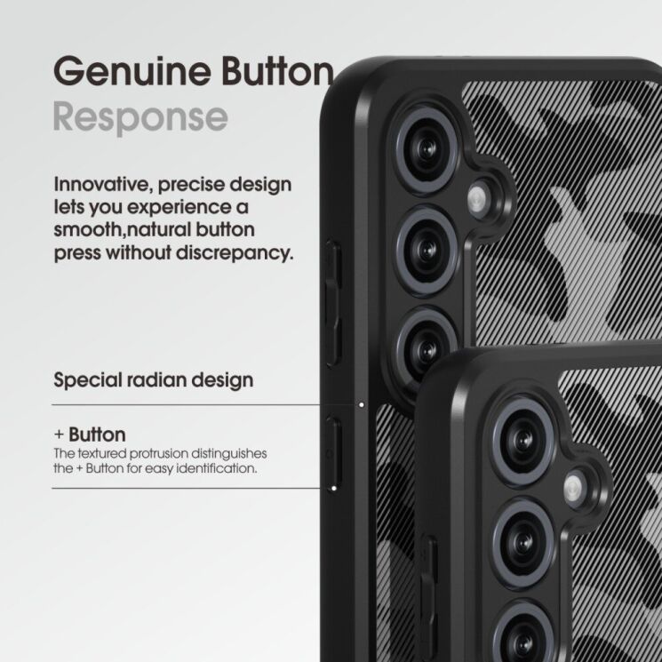 Защитный чехол IBMRS Military для Samsung Galaxy S24 FE (S721) - Artistic Camouflage: фото 4 из 6