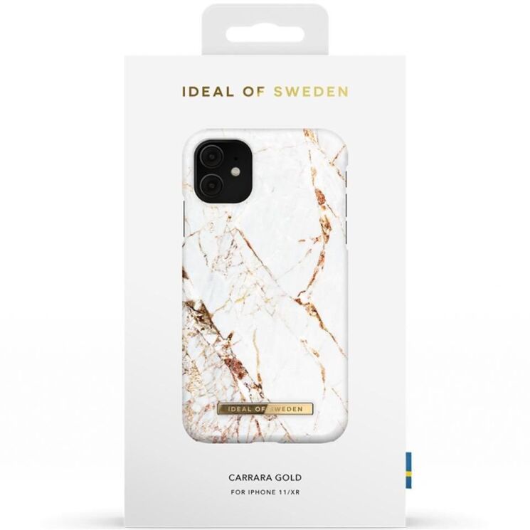 Защитный чехол iDeal Of Sweden Printed Case для Apple iPhone 11 - Carrara Gold: фото 5 из 8