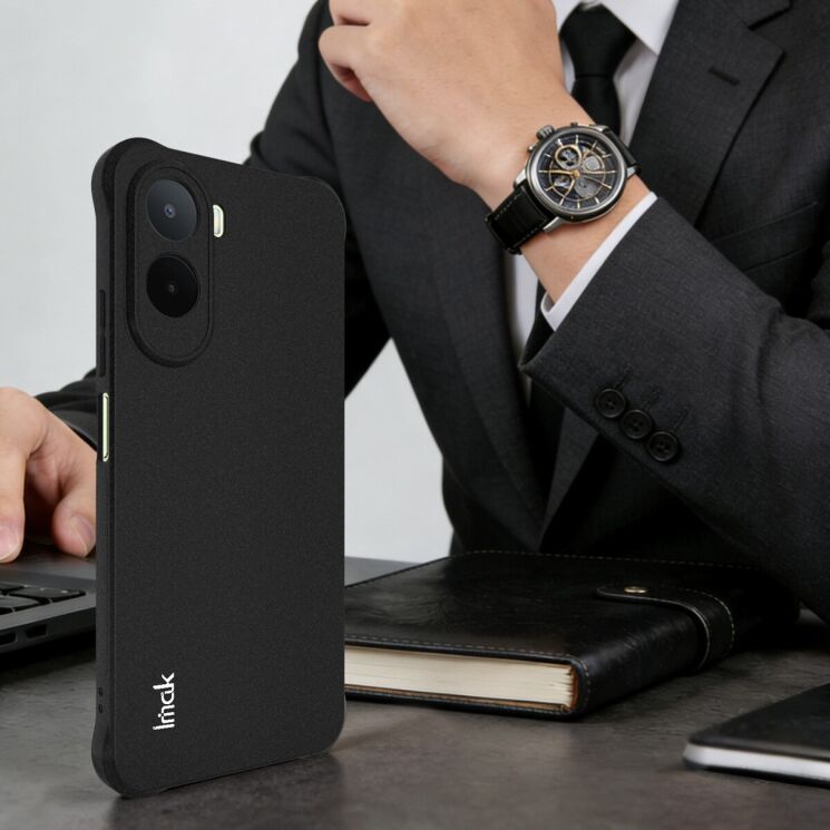 Захисний чохол IMAK Airbag Sand Case для Xiaomi Redmi A7 Pro - Matte Black (409741MB) Захисний чохол IMAK Airbag Sand Case для Xiaomi Redmi A7 Pro - Matte Black: фото 4 з 9