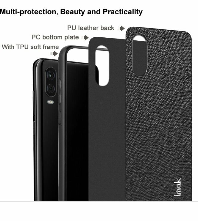 Защитный чехол IMAK LX-5 Series для OnePlus 7T Pro - Crocodile Texture: фото 8 из 10
