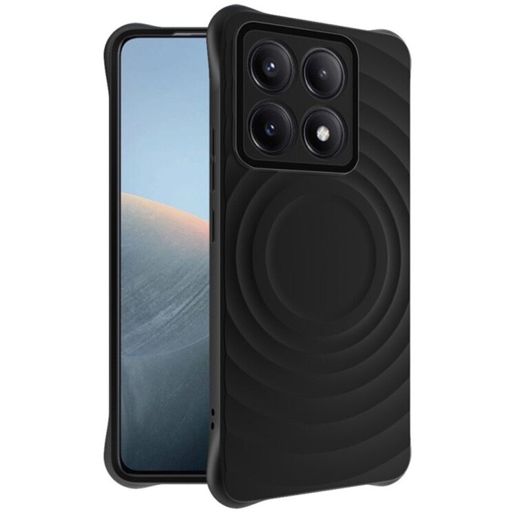 Захисний чохол IMAK Manbo для Xiaomi 14T Pro - Matte Black: фото 2 з 13