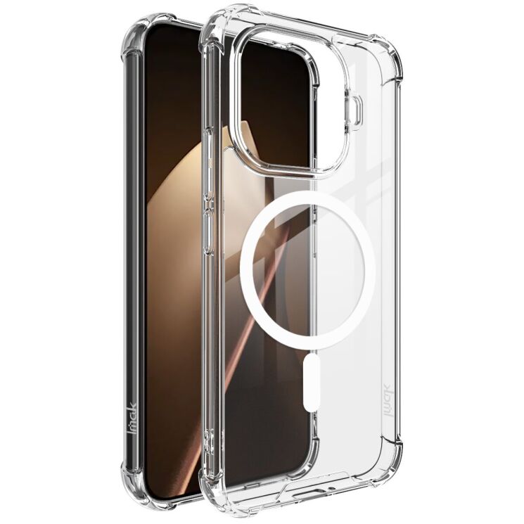 Защитный чехол IMAK Space Shield MagSafe для Xiaomi 15T Pro - Transparent: фото 1 из 10