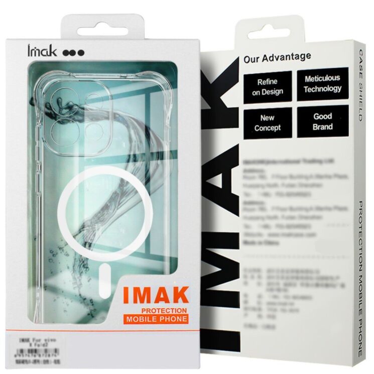 Защитный чехол IMAK Space Shield MagSafe для Xiaomi Poco F8 Ultra - Transparent (403461T) Защитный чехол IMAK Space Shield MagSafe для Xiaomi Poco F8 Ultra - Transparent: фото 11 из 11