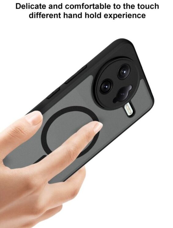 Защитный чехол IMAK UX-9B Series with MagSafe для Xiaomi Poco F7 Ultra - Black: фото 12 из 13
