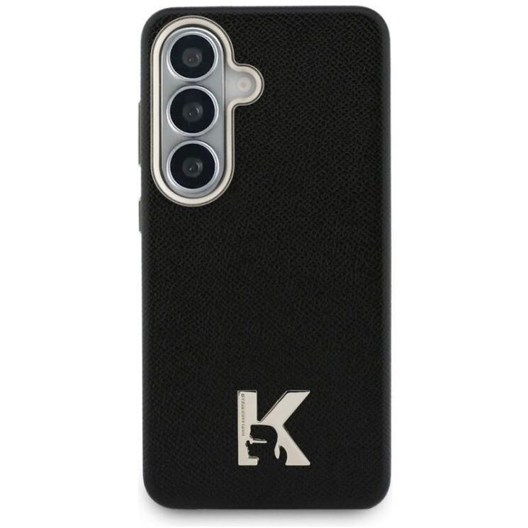 Защитный чехол Karl Lagerfeld K Metal Logo MagSafe для Samsung Galaxy S26 (S942) KLHMS26S5PGFKHGK - Black: фото 2 из 8
