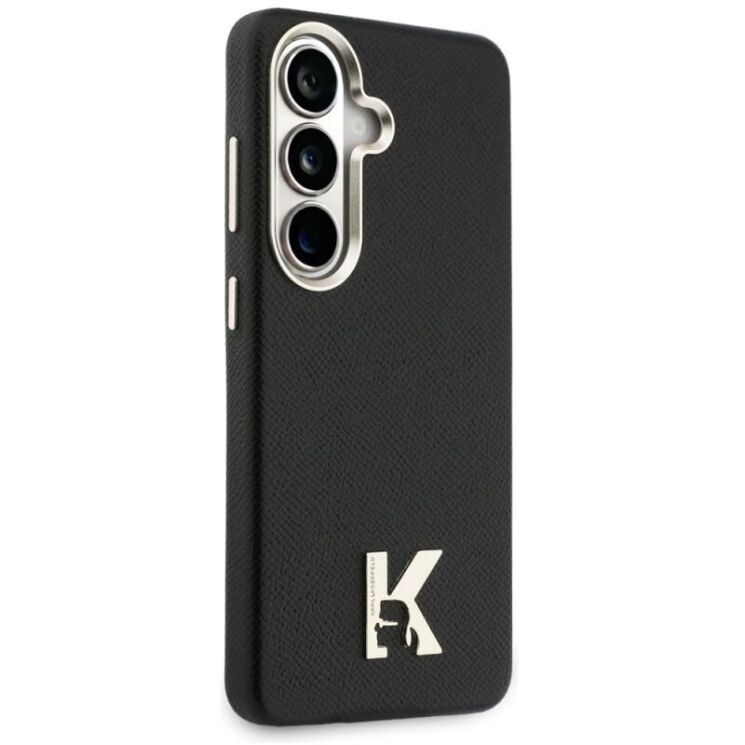 Защитный чехол Karl Lagerfeld K Metal Logo MagSafe для Samsung Galaxy S26 (S942) KLHMS26S5PGFKHGK - Black: фото 3 из 8